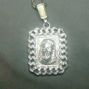 Iced out Jesus pendant